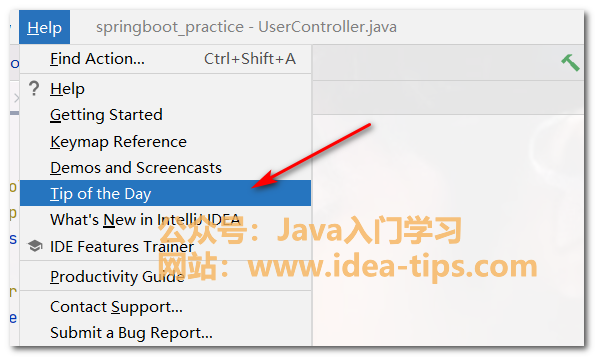IDEA如何打开每日提示？-牛翰网