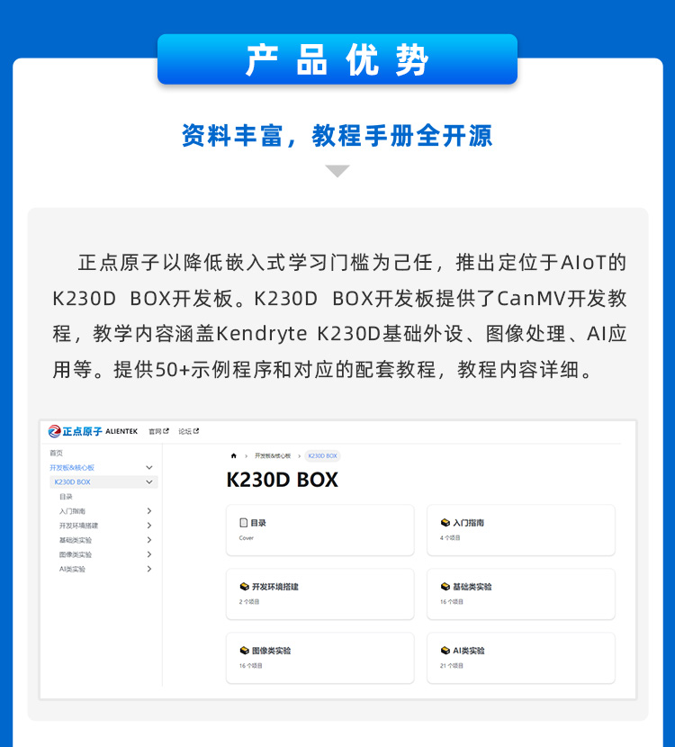 图片[1]-【AI新品】正点原子K230D BOX开发板，一款性能强悍的AI开发板！-智能开发牛翰社区-人工智能-牛翰网