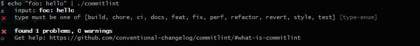 图片[2]-在 windows下使用 commitlint 和 husky 进行 git commit 约定式提交验证 / use commitlint on windows-智能开发牛翰社区-人工智能-牛翰网