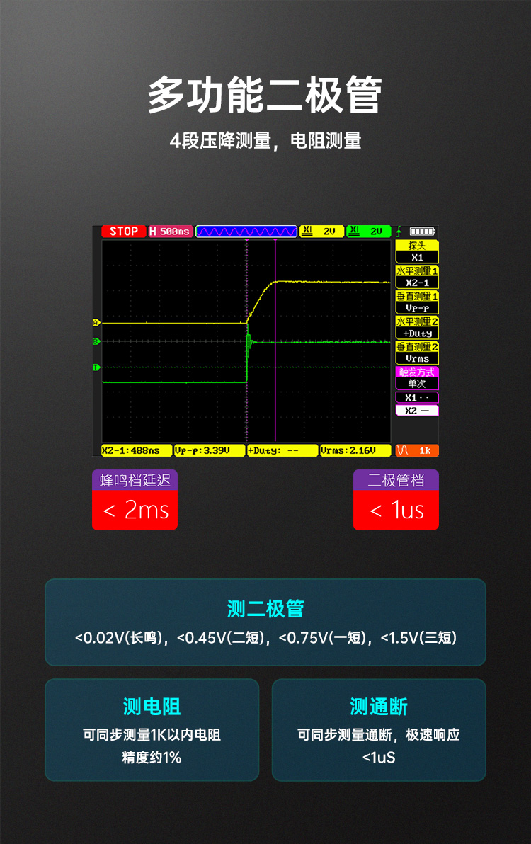 图片[6]-【爆款】DM40数字万用表，60000计数(Max)，精准且创新设计，快捷高效；集万用表，示波器及信号发生器功能于一体！-牛翰网