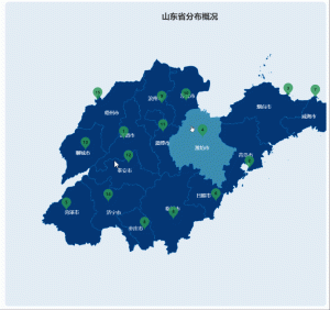 基于Vue+ECharts实现地图展示与交互-牛翰网