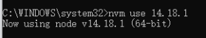 nvm管理node无法正常切换node版本问题的解决方法-牛翰网