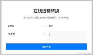 vue实现在线进制转换功能-牛翰网
