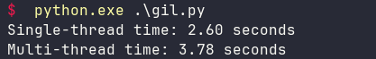『Python底层原理』–GIL对多线程的影响-牛翰网
