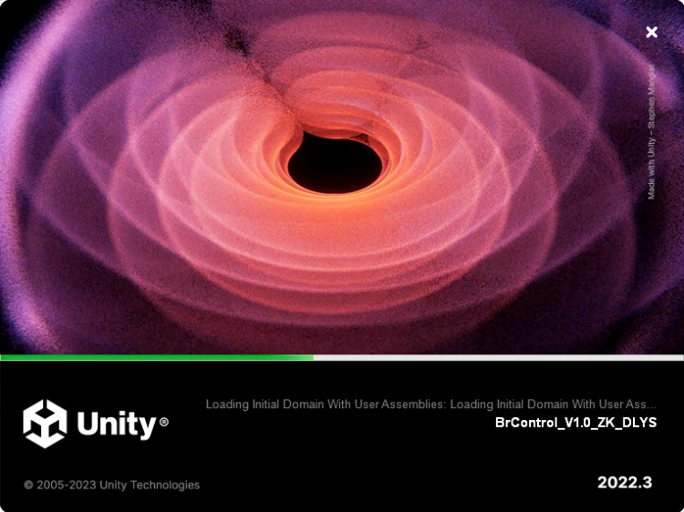 Unity卡 Open Project: Finish Loading Project 界面-牛翰网