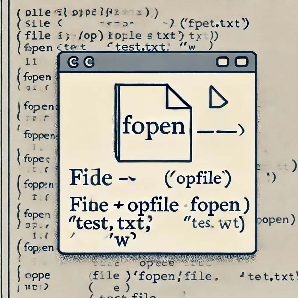 C语言中使用fopen()打开和操作文件的详细方法指南-牛翰网