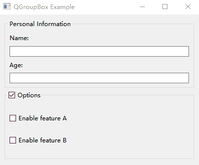 Qt中QGroupBox控件的实现-牛翰网