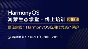 【鸿蒙生态学堂16】最佳实践：HarmonyOS应用代码资产保护#鸿蒙课程##鸿蒙生态#-牛翰网