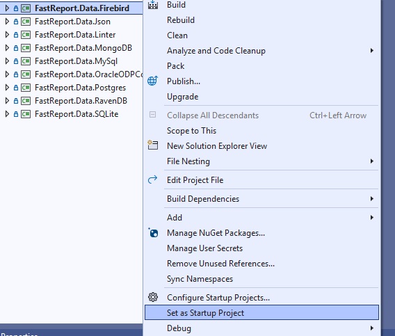 如何在报表开发工具FastReport .NET 中构建和连接 Firebird 插件？-牛翰网