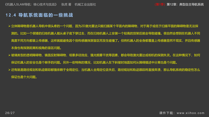 图片[23]-《机器人SLAM导航核心技术与实战》第1季：第12章_典型自主导航系统-牛翰网